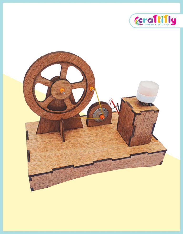 STEM Hand Generator Educational DIY Assembly Kit Science Building Set ...