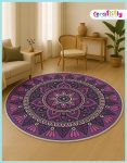 36 inch Printed Jute Floor Mat3