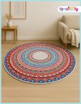 36 inch Printed Jute Floor Mat4