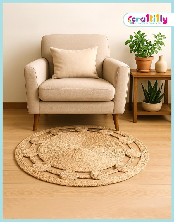 36 inch Chaka Jute Floor Mat2