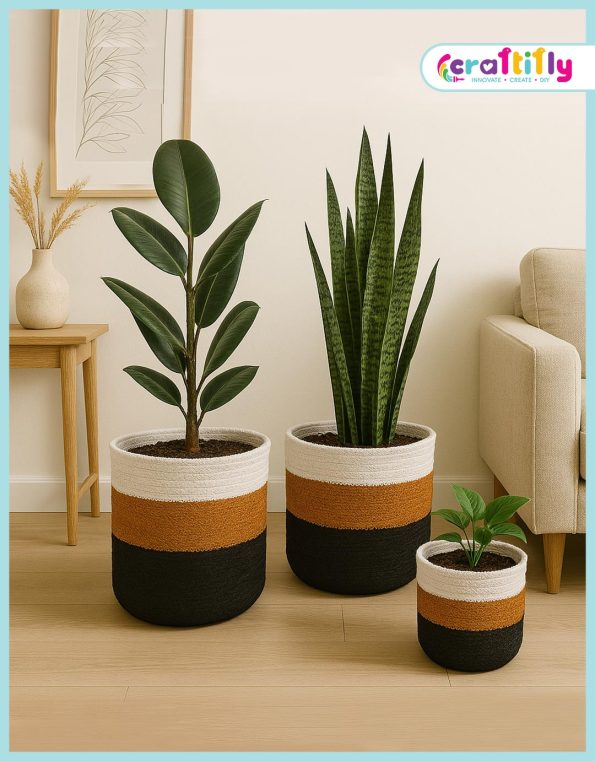 Jute Planter Cover (3 Pcs Set)4