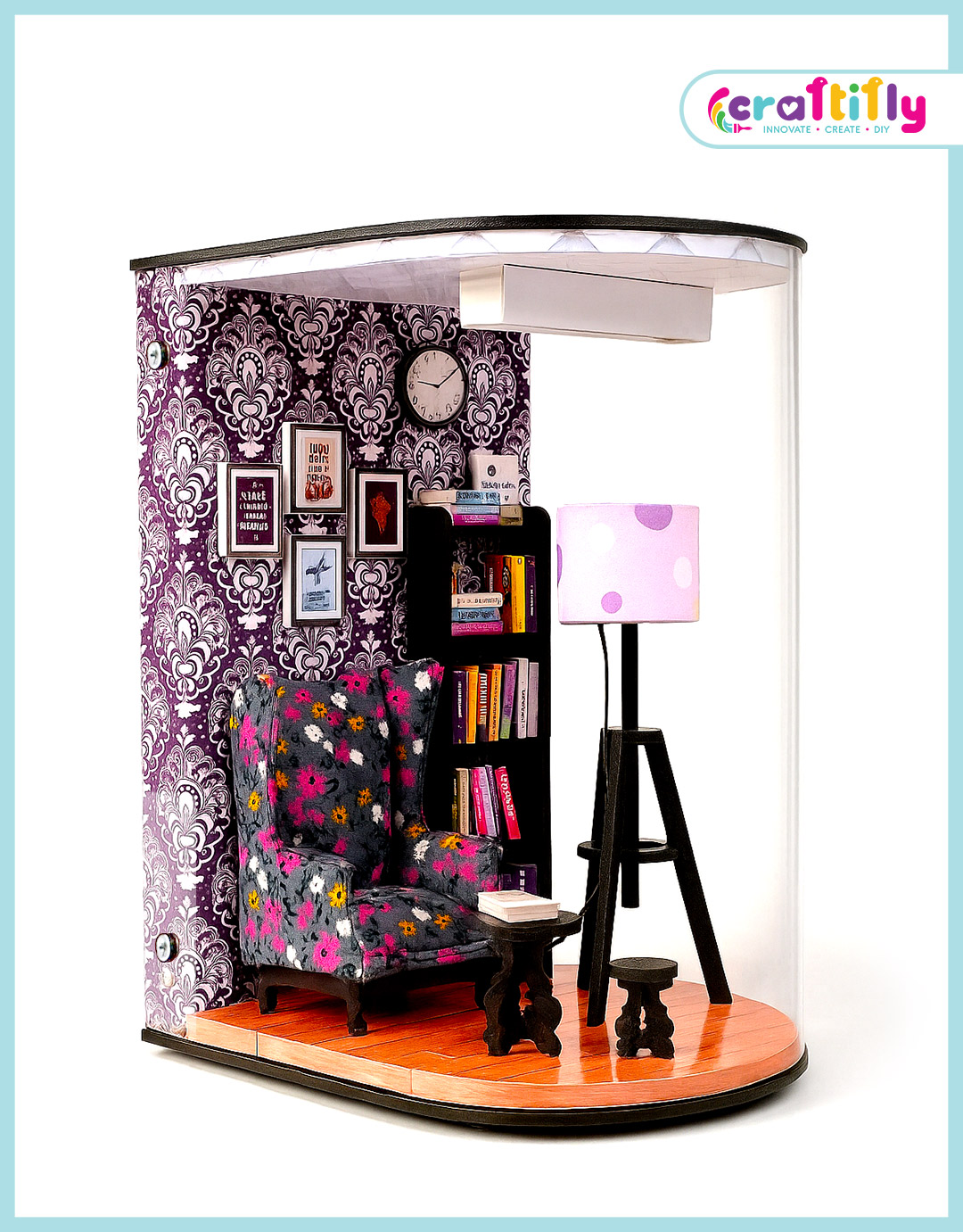 3D minature light box