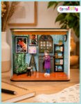 Unique Shape Miniature Shadow Light Box